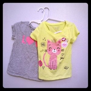 Summer lot Childrens place  toddler shirts